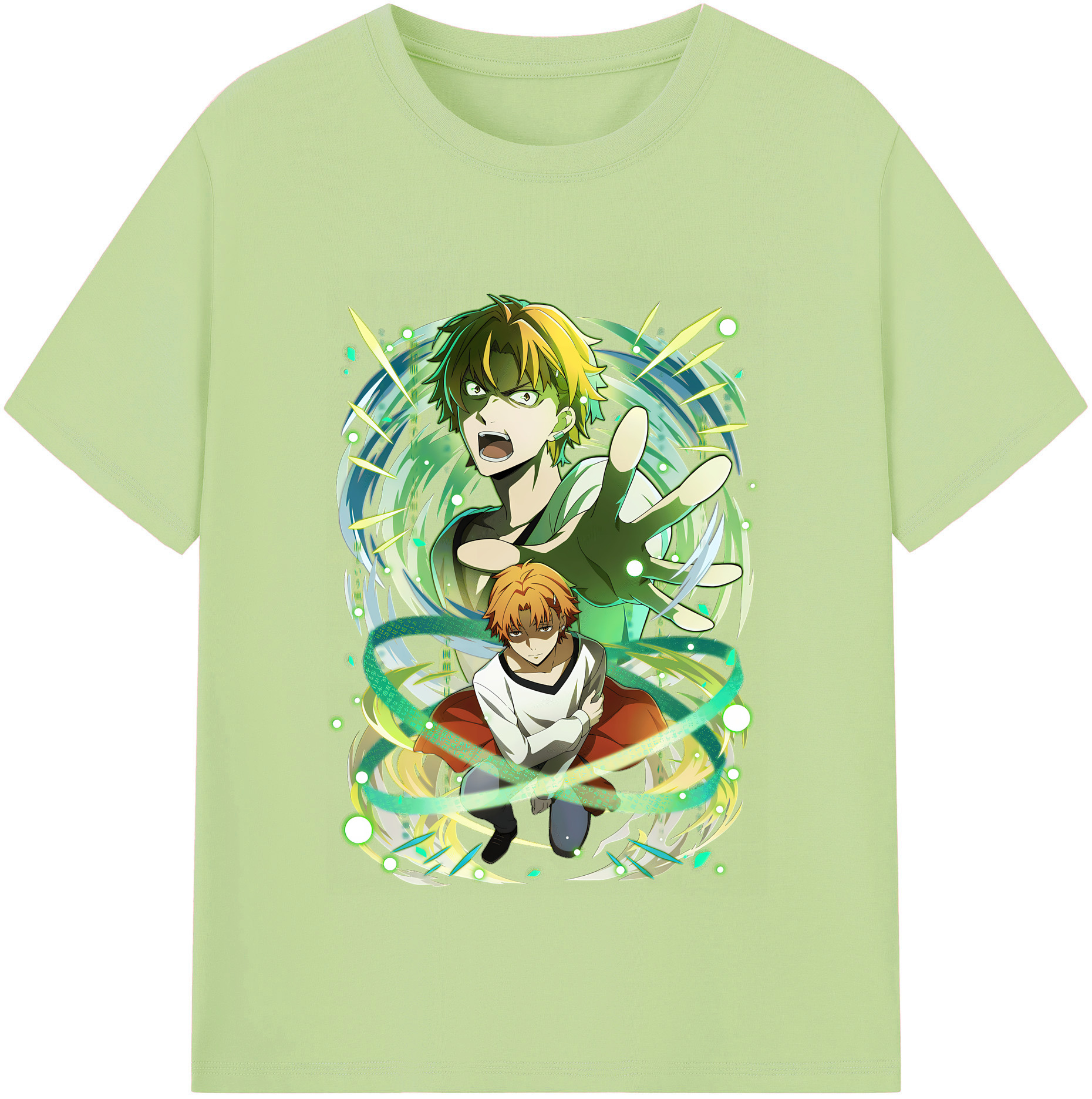 （画像用） 文豪ストレイドッグス Bungo Stray Dogs 綿100％半袖Tシャツ（フロントプリント）